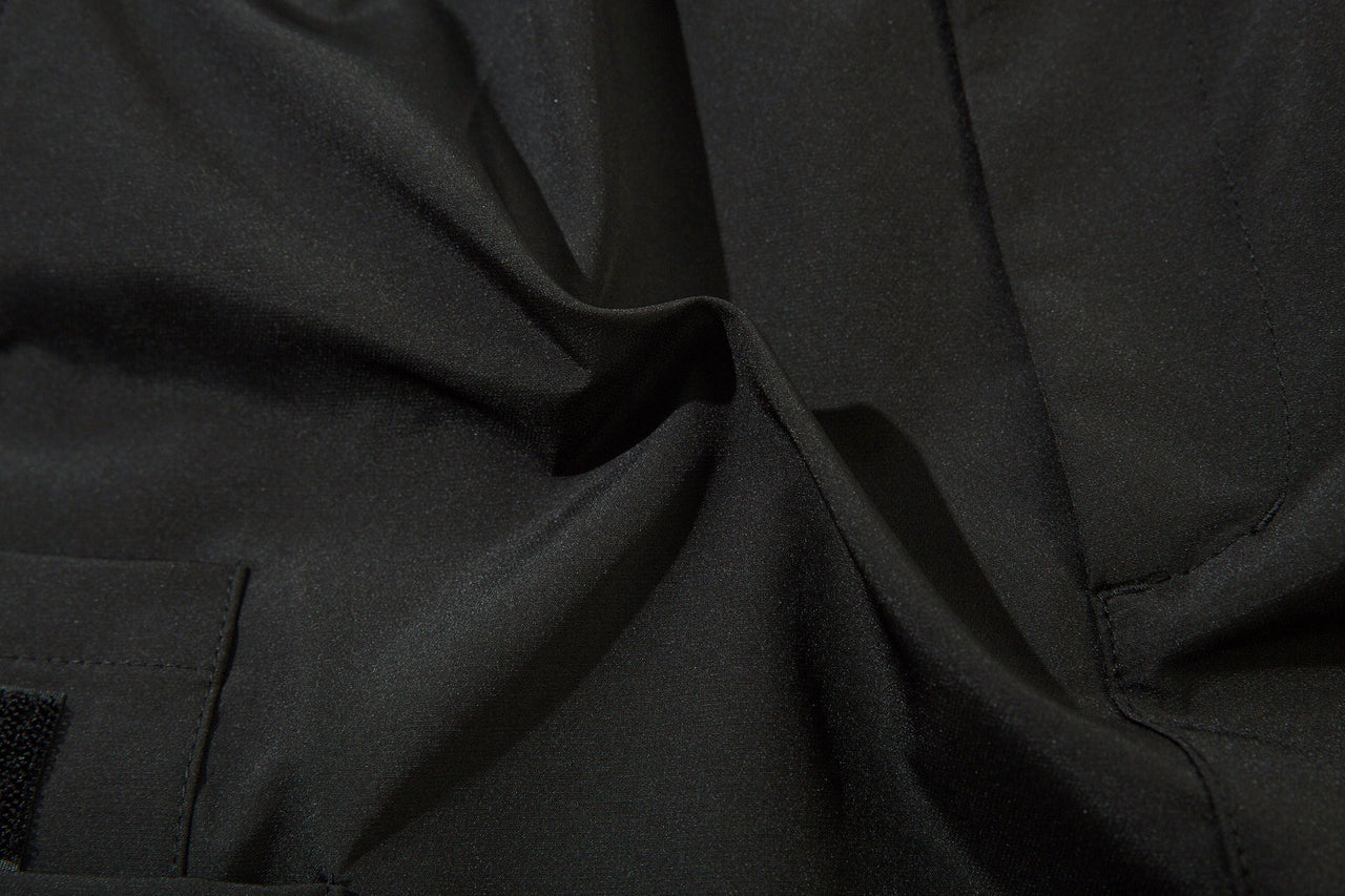 IBP442 Matte Black Cargo Joggers