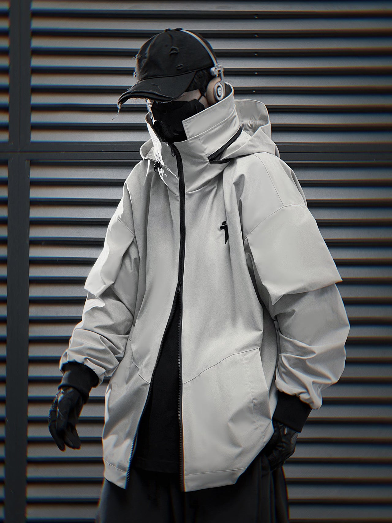 HiJ35 Grey Tech Jacket