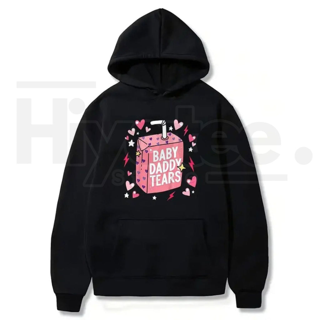 "Baby Daddy Tears" Funny Valentine's – Love Heart Dad Is My Valentine Apparel