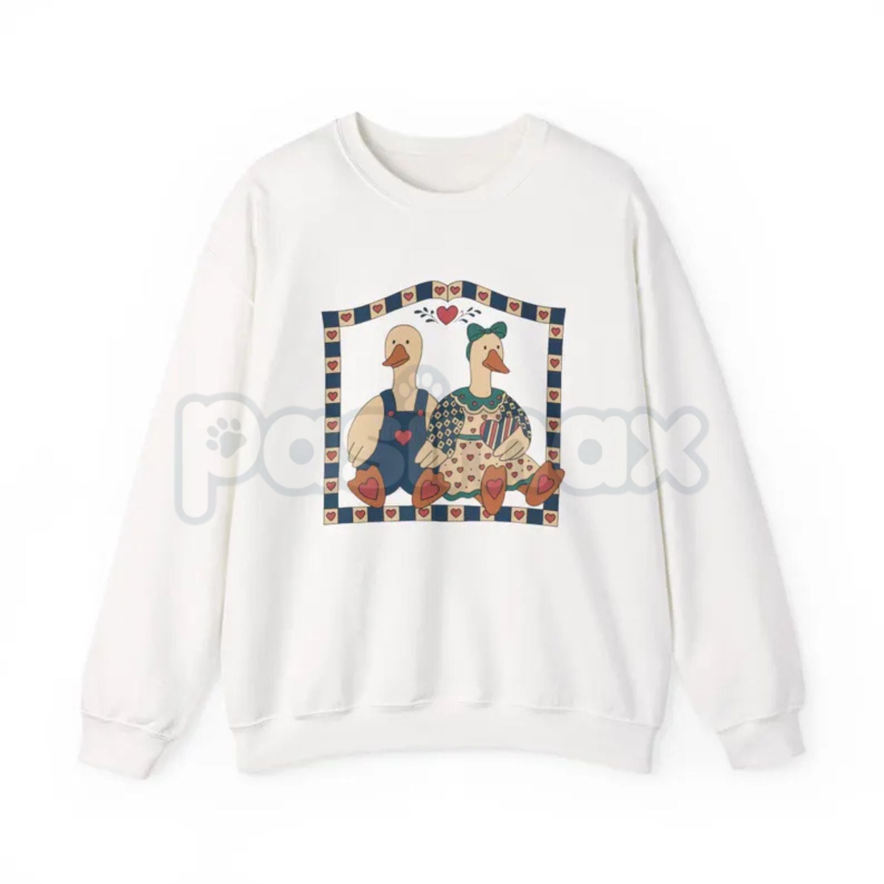 Retro Geese Nature Sweatshirt | Heritage Wildlife Graphic Jumper | Vintage Bird Watcher Crewneck | Minimalist Cabin Core Apparel