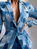 Polyester Jacket Women's Long Sleeve Personality (See size chart where applicable)