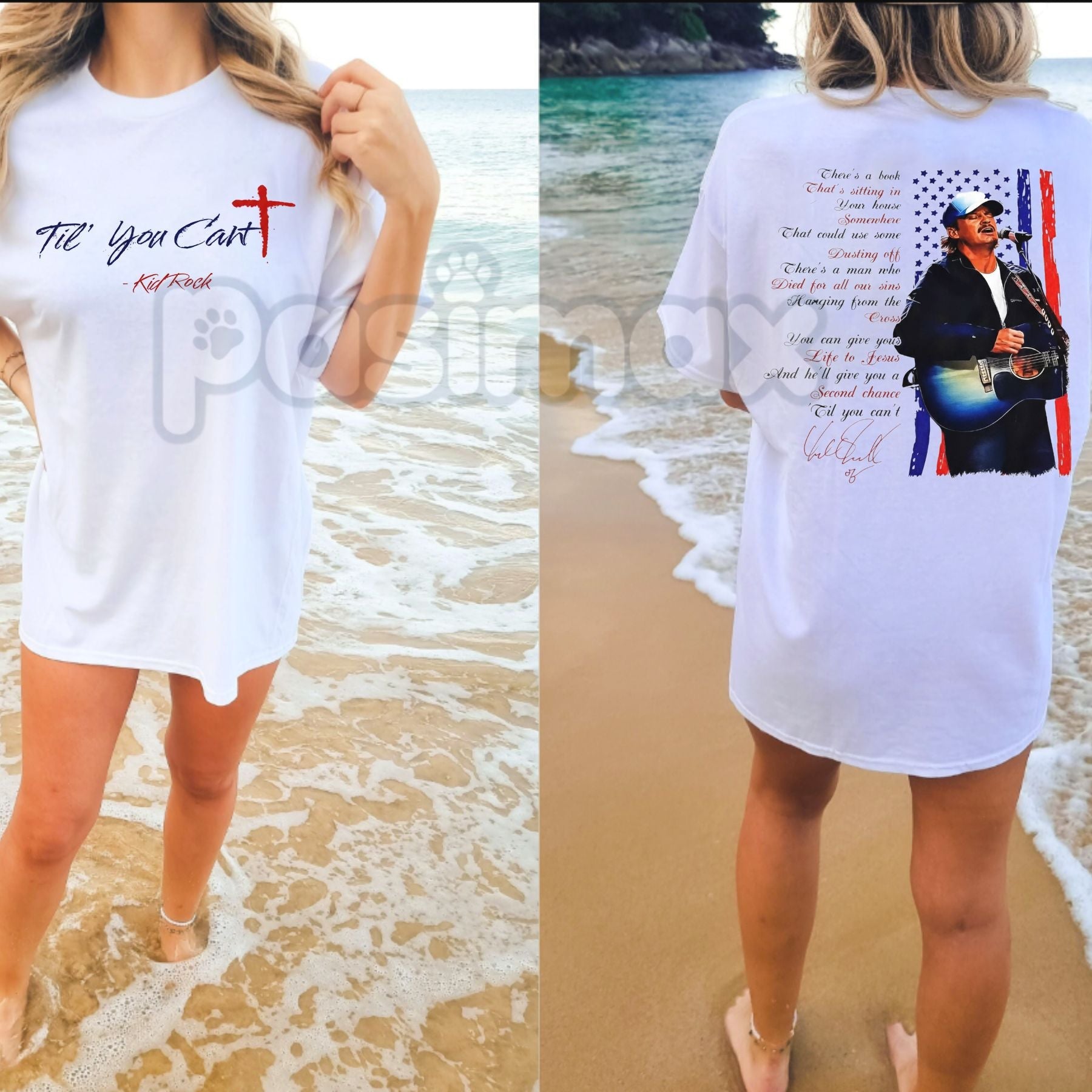 Official Kid Rock "Til You Can't" TPUSA Super Bowl 2026 T-Shirt - Commemorative Concert Graphic Tee, Premium Heavyweight Patriotic Rock Shirt, Limited Edition 2026 Tour Top, USA Heritage Celebration Apparel, Exclusive Event Souvenir Gear
