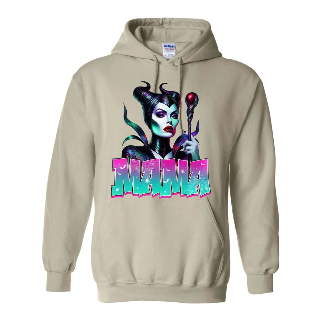 Spooky Mama Movies Characters Hoodie – Cool Halloween Pullover for Moms, Cozy & Funny Horror Film Fan Gift