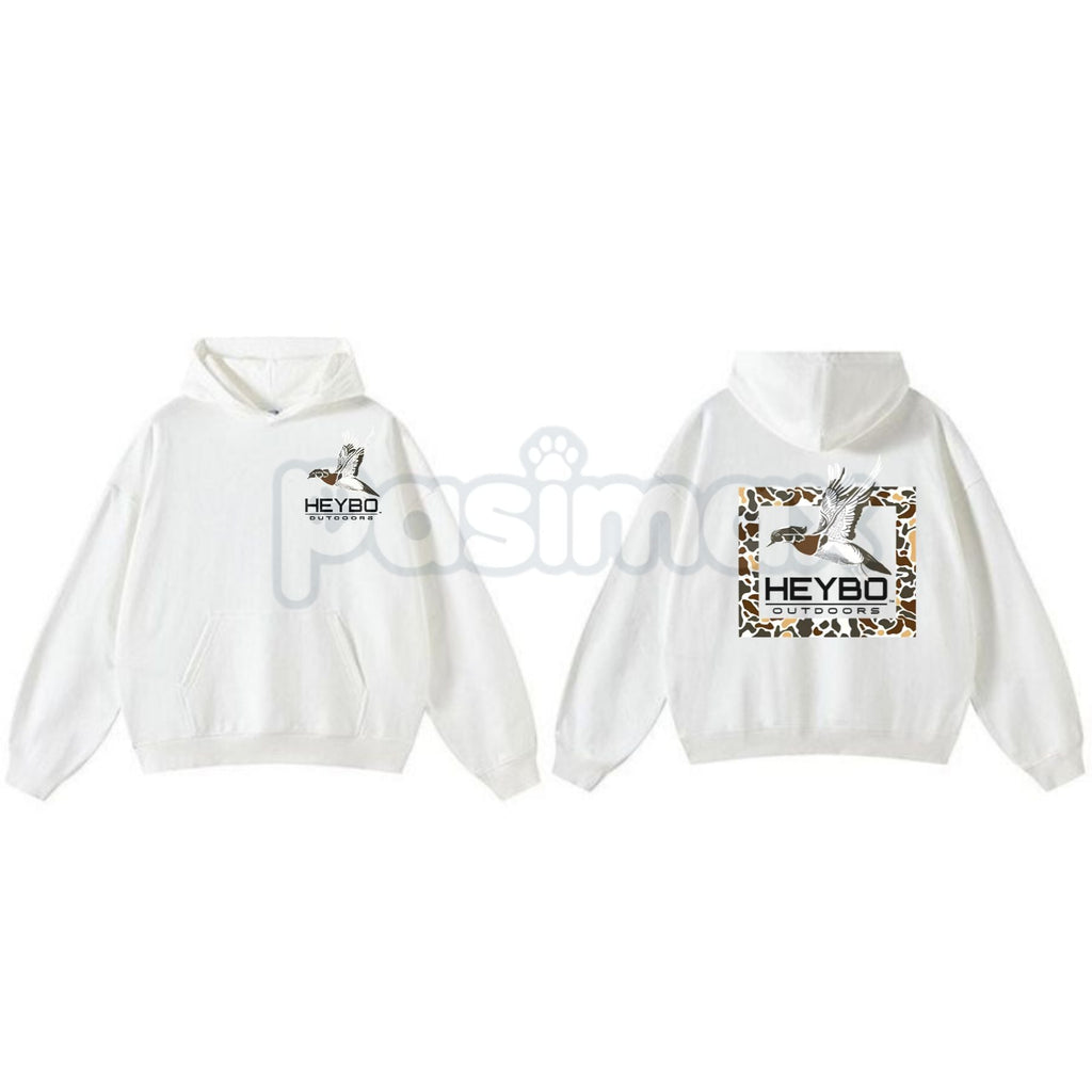 Heybo Outdoors Hoodie – Classic Hunting & Fishing Apparel Pullover, Essential Active Lifestyle Gear, Unisex