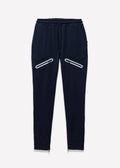 Men's  Zipper Pocket French Terry Sweatpants in Navy