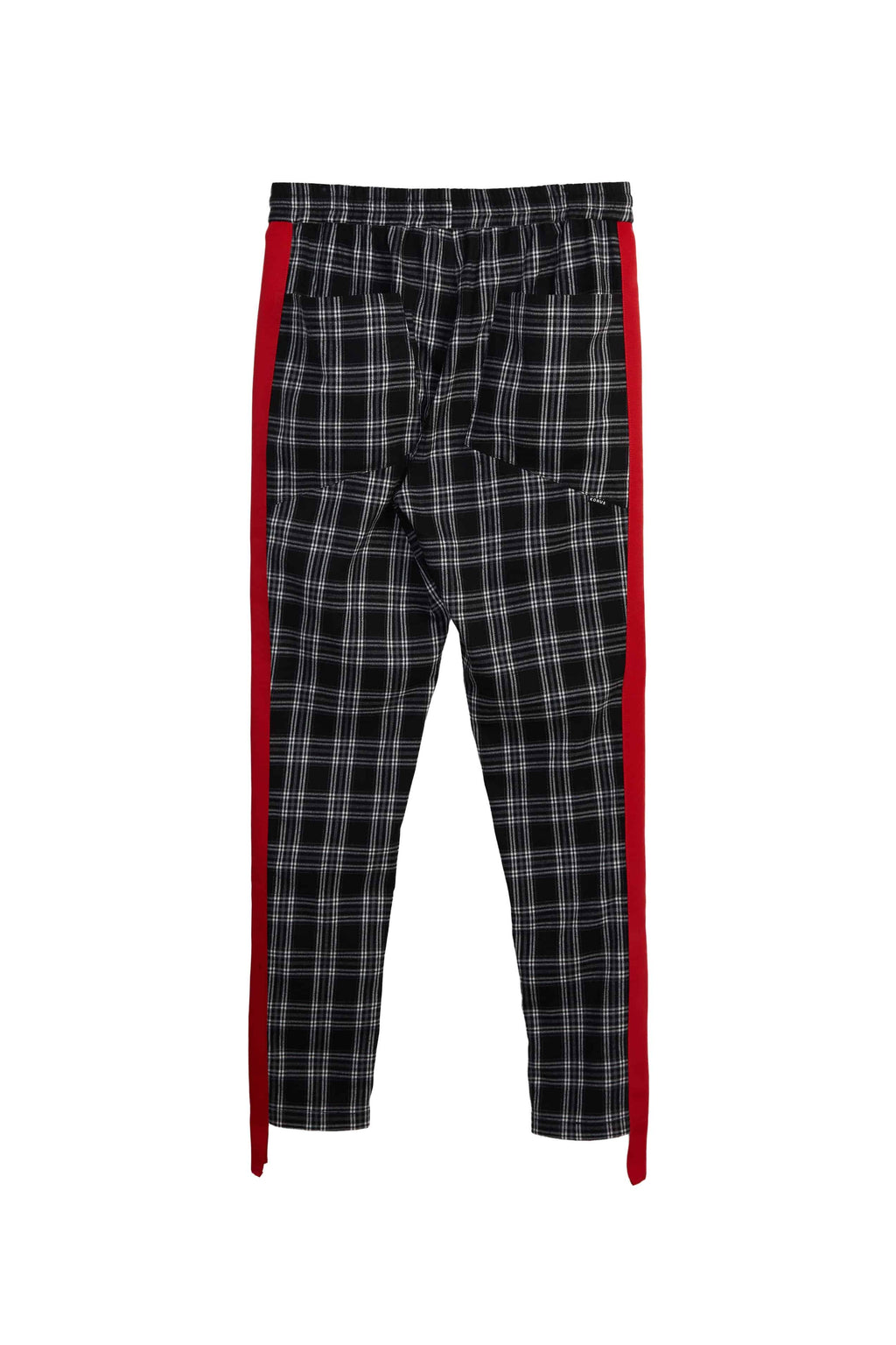 Konus Men's  Plaid Pants in Gray