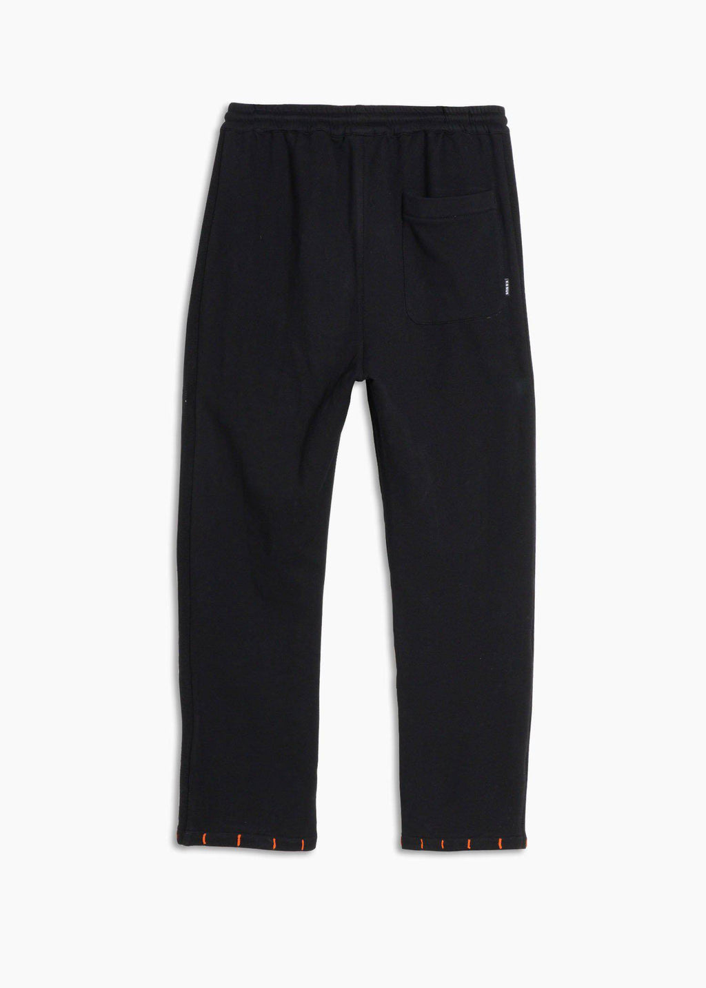 Konus Men's Wide Leg Sweatpants in Black