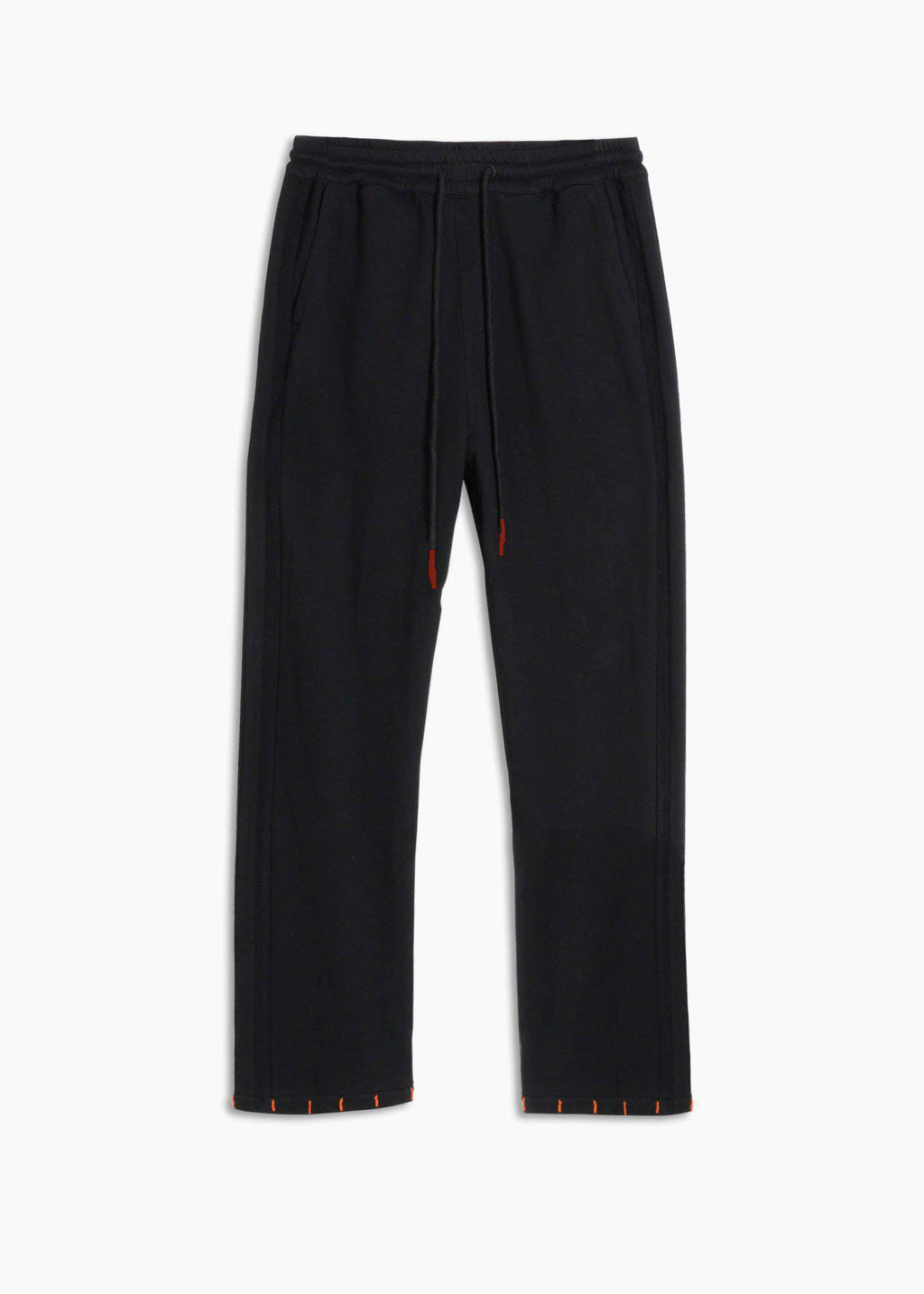 Konus Men's Wide Leg Sweatpants in Black