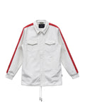 Konus Men's Bonded Fabric Coaches Jacket in White