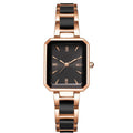 Women's Fashion Ceramic Square Watch
