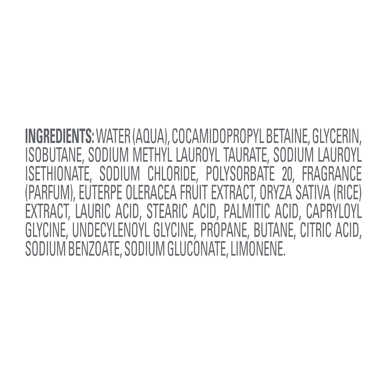 Dove Whipped Shower Foam for Women Rice Milk & Velvet Açaí for Hydrated & Soft Skin 10.3 FO