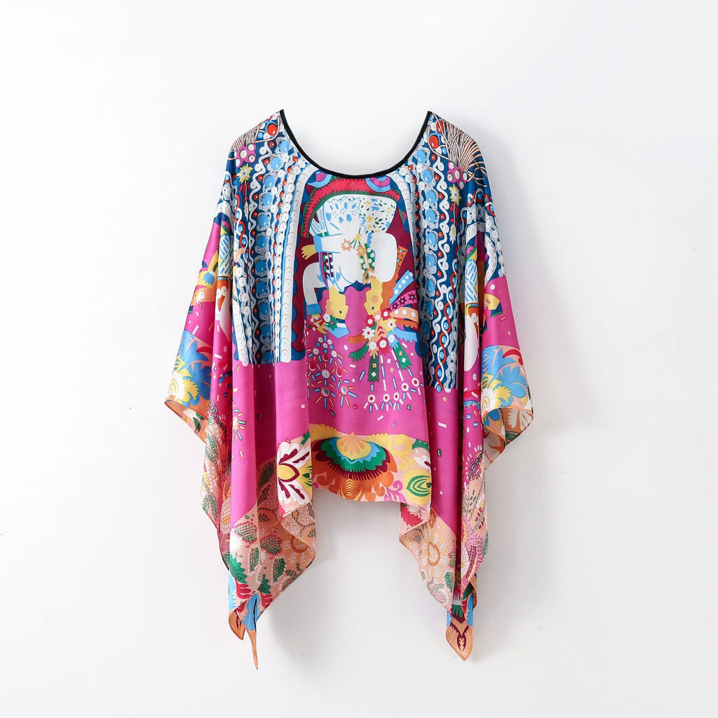 Pullover Shawl Outerwear Cover-up Multifunctional Scarf
