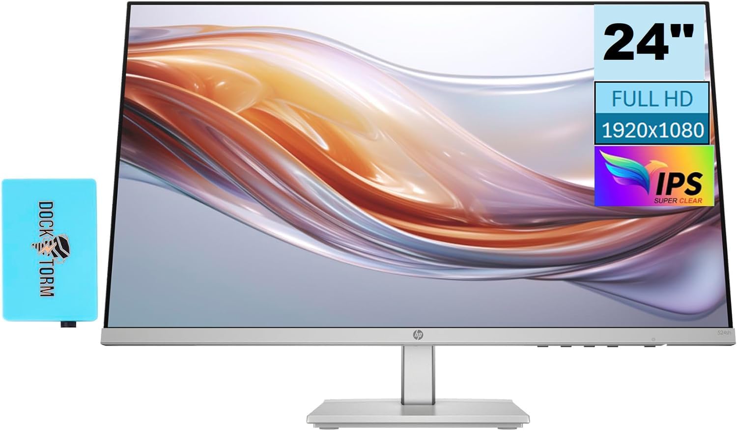 HP Series 5 524sh Monitor (Replaces M24h) 24