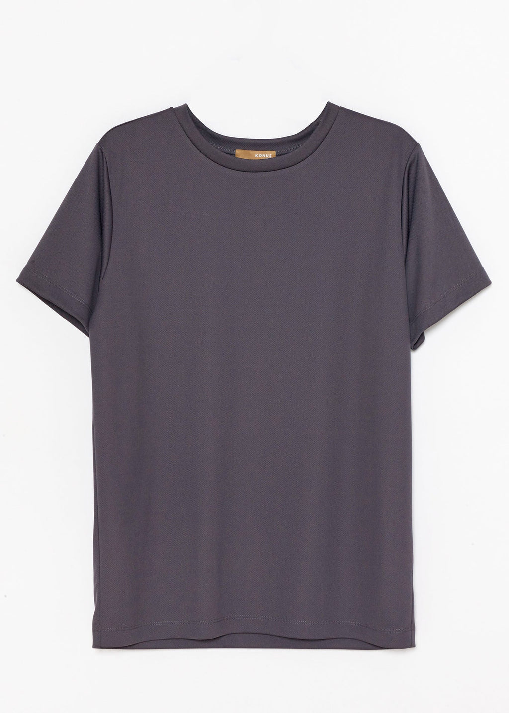 Konus Men's Eco Friendly Reolite Tech T-shirt in Grey