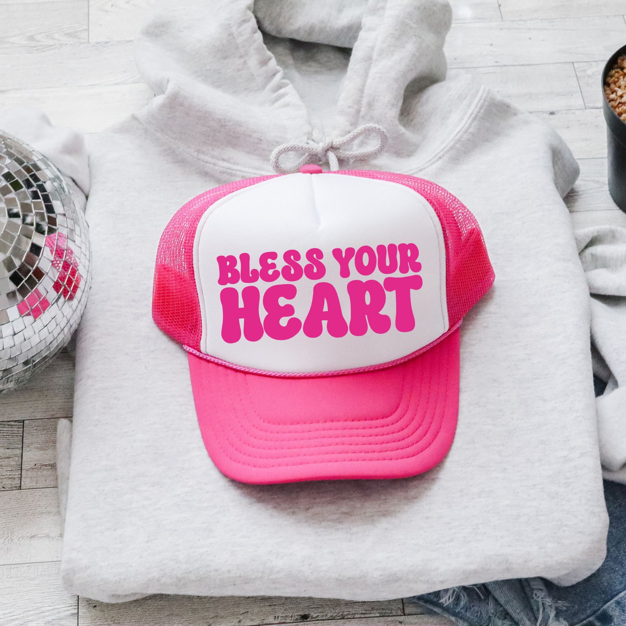 Bless Your Heart Sassy Attitude Sayings Collection Premium Durable Everyday Wear For Bold Confidence Trucker Hat