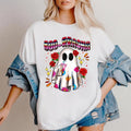 Boo-zy Ghost Halloween T-Shirt - Funny Spooky Season Party Tee, Cute Graphic Apparel