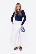 Talia Skirt (White)
