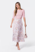 Nell Skirt (Pink Flower)