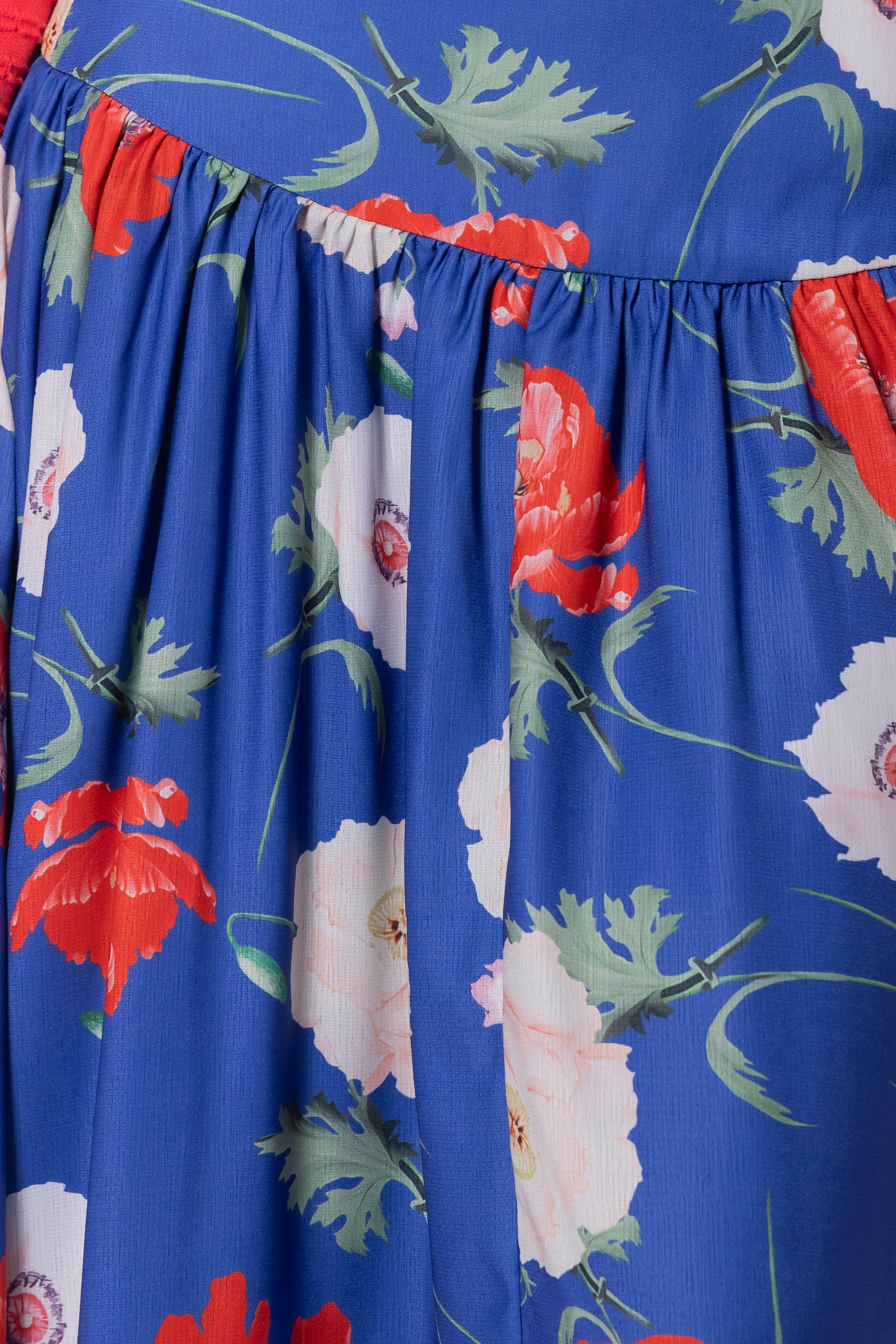 Tansy Skirt (Blue Flower)