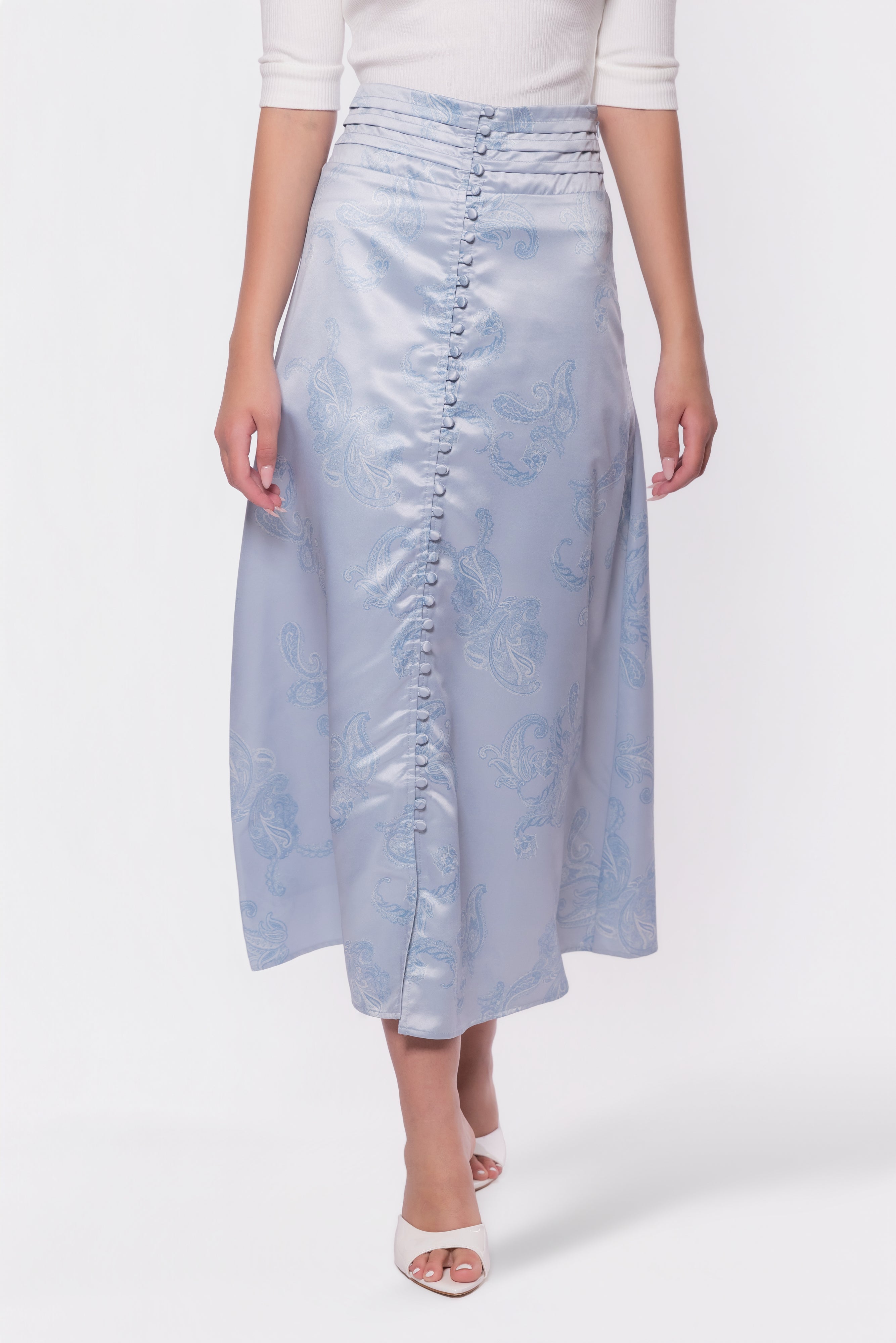 Lucy Skirt (Blue Grey)