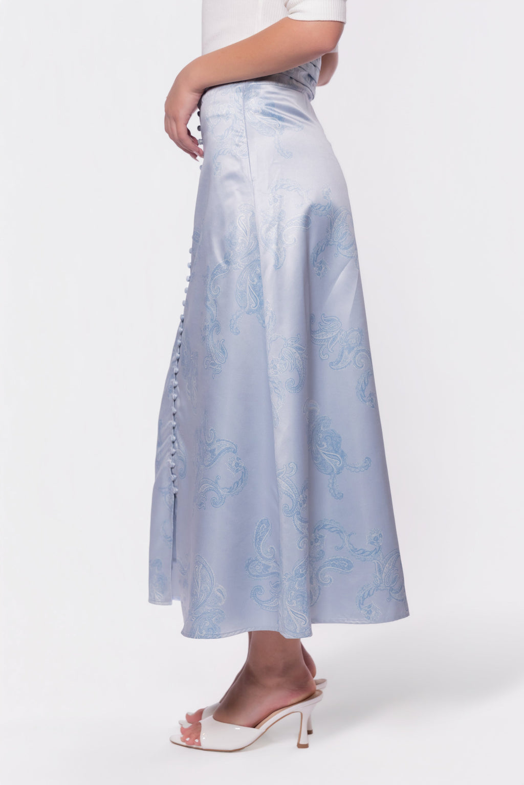 Lucy Skirt (Blue Grey)