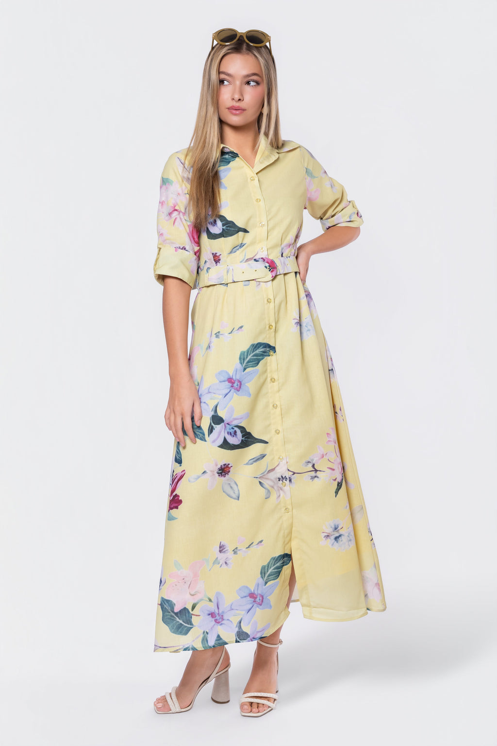 Lorina Dress (Yellow)