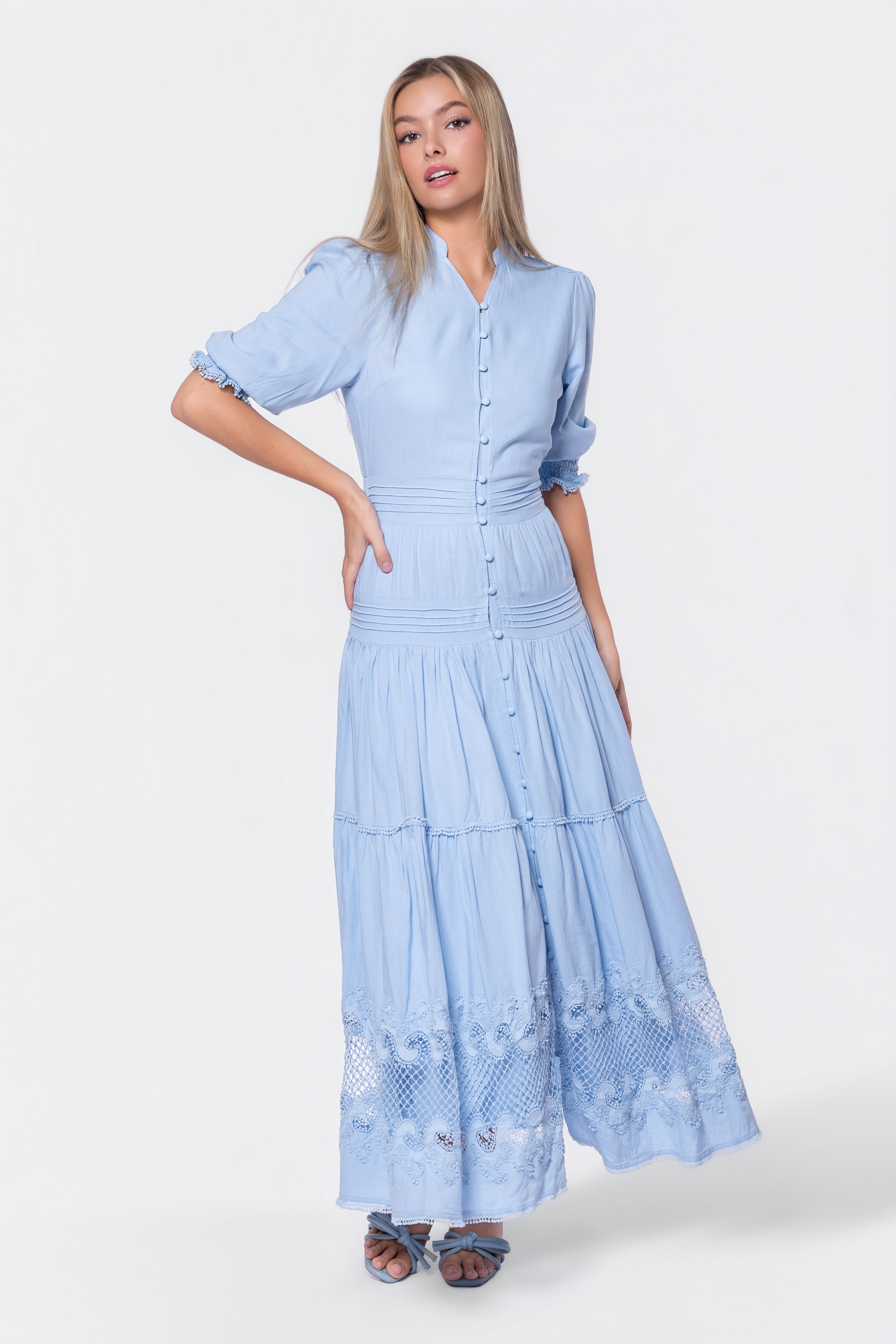 Hallie Dress (Blue)