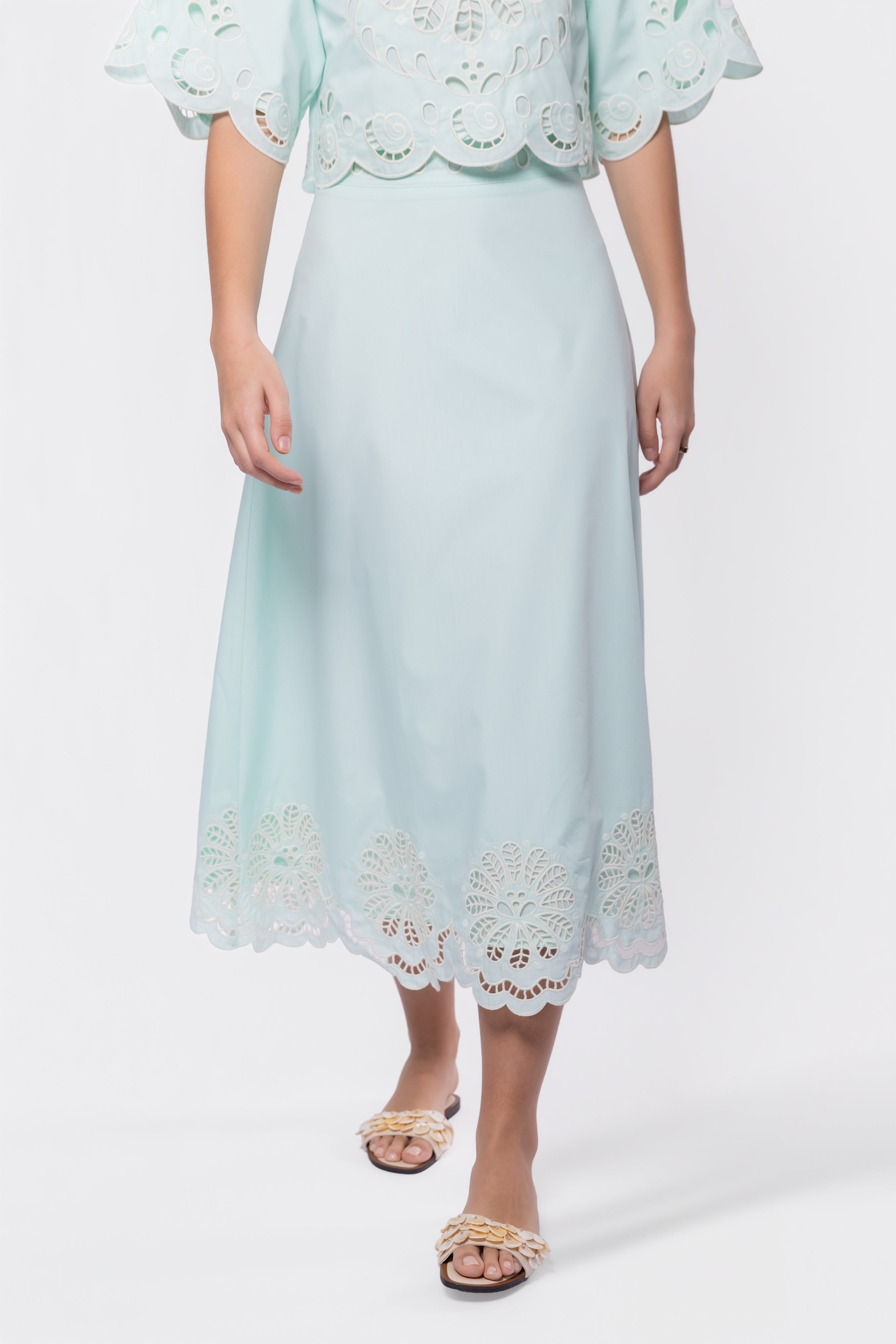 Kenna Skirt (Light Blue)