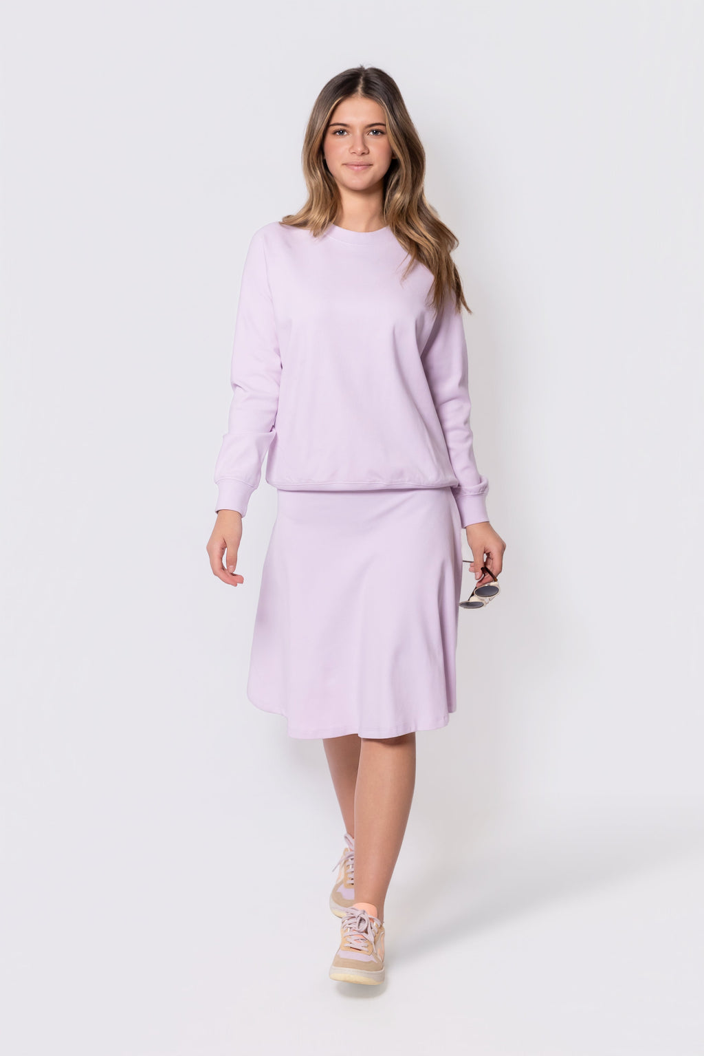 Karla Skirt 23" (Light Lavender)