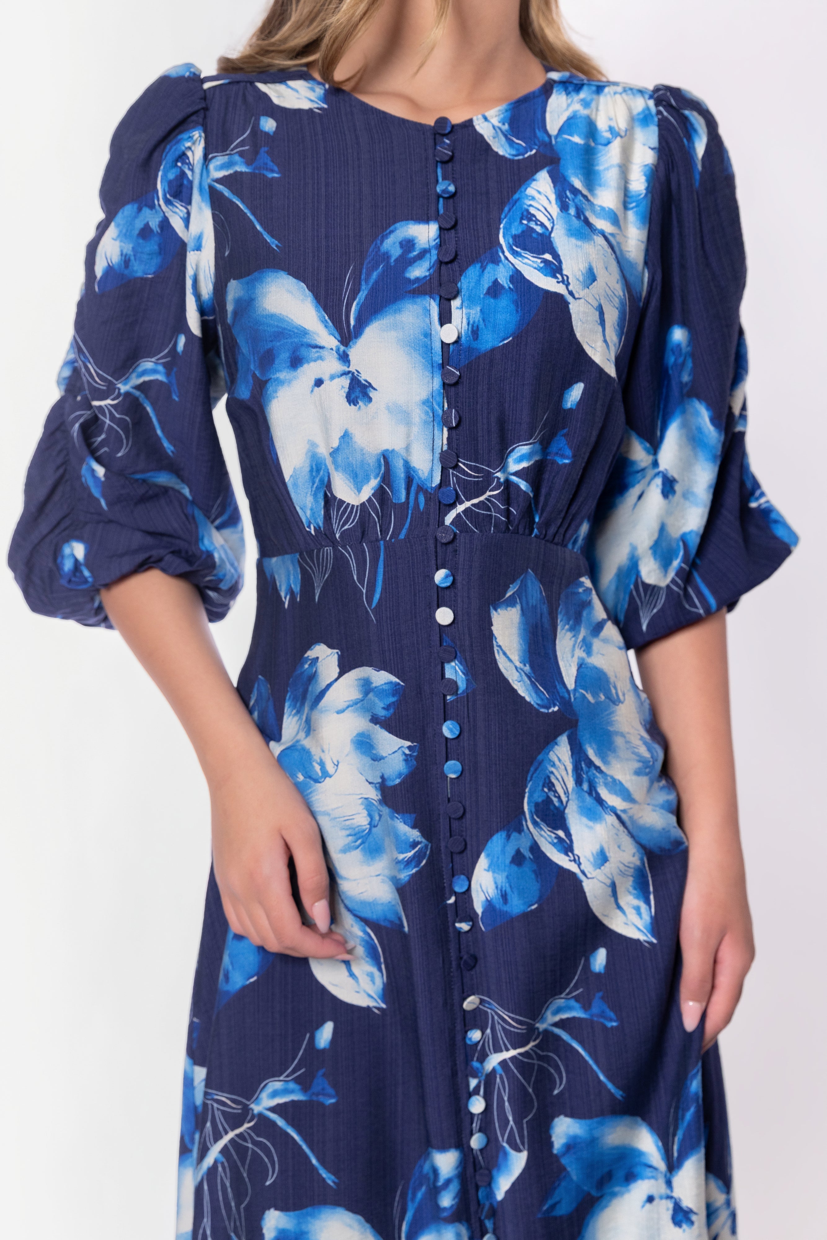 Patricia Dress (Navy Pattern)