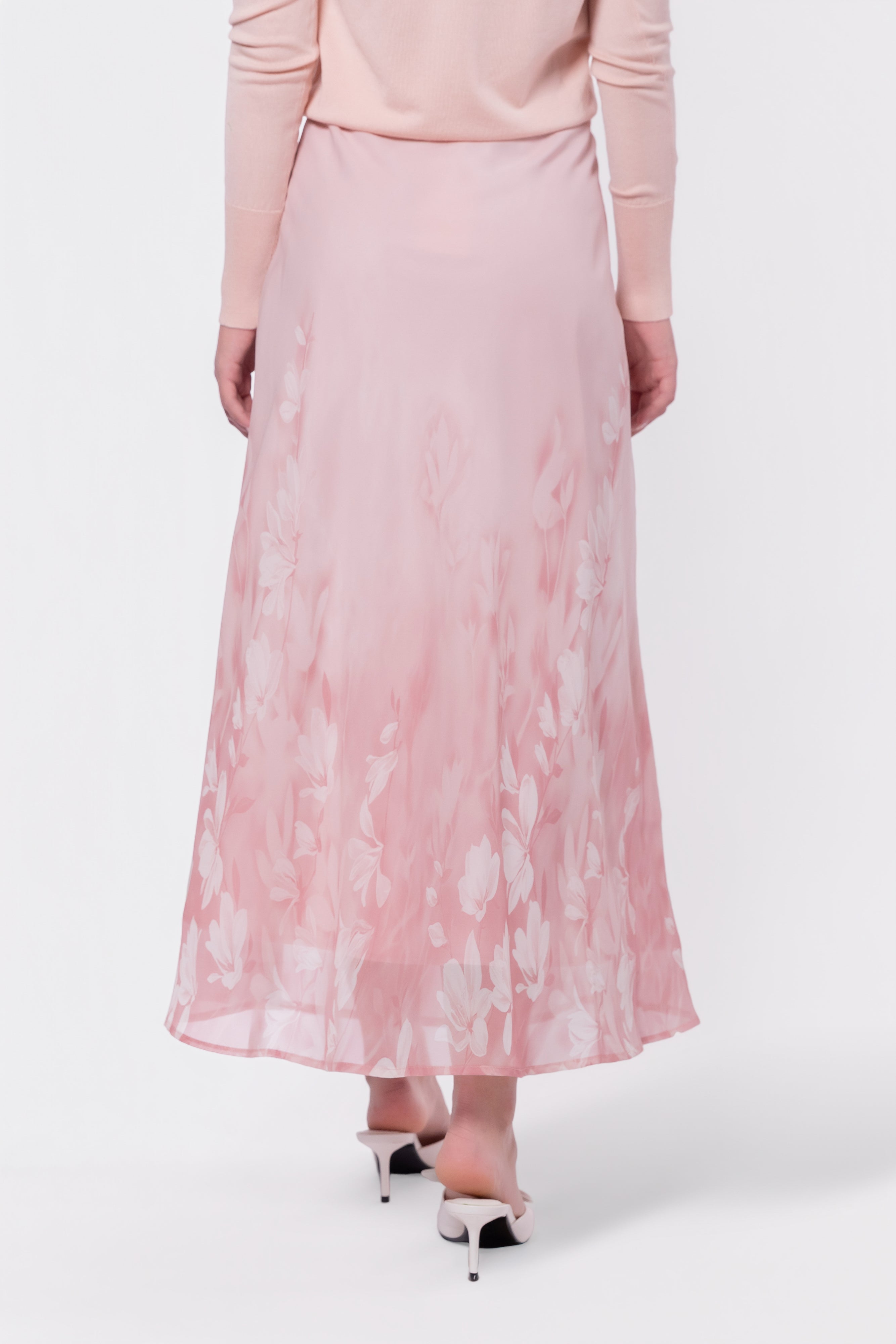 Lisa Skirt (Light Pink Flower)