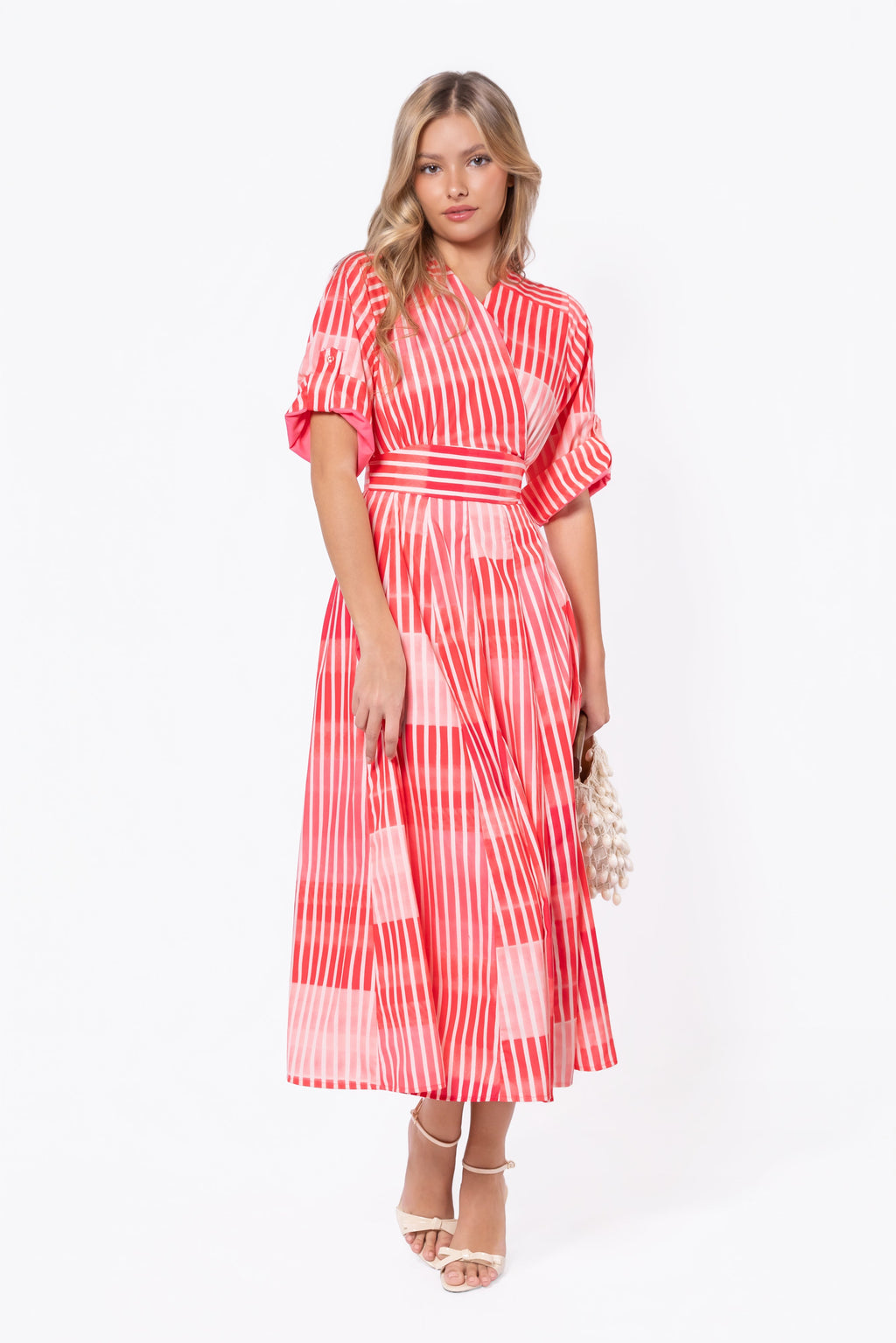 Linda Dress (Pink Multi)