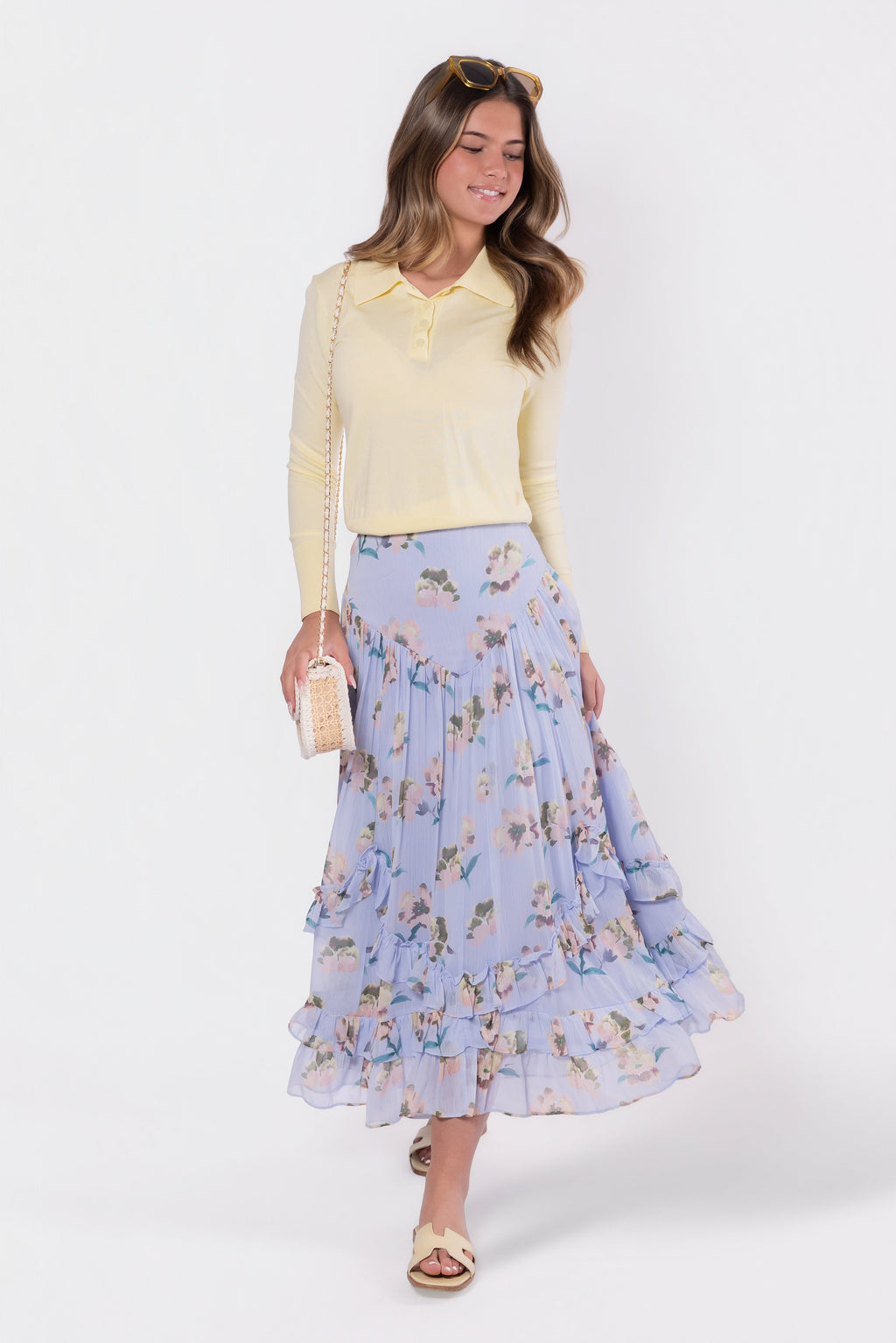 Kalina Skirt (Light Purple)