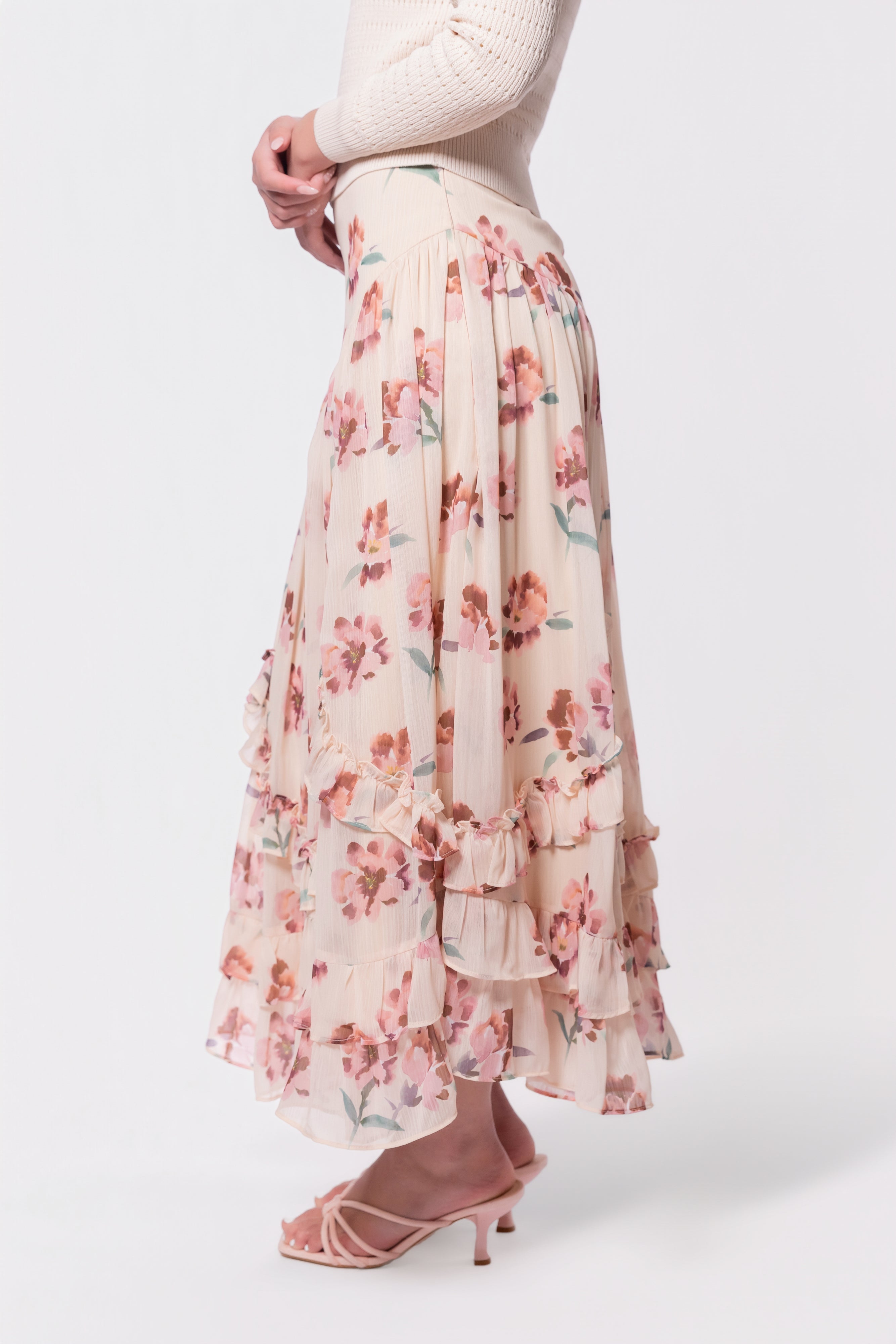 Kalina Skirt (Beige)
