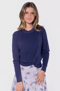 Mia Top (Navy)