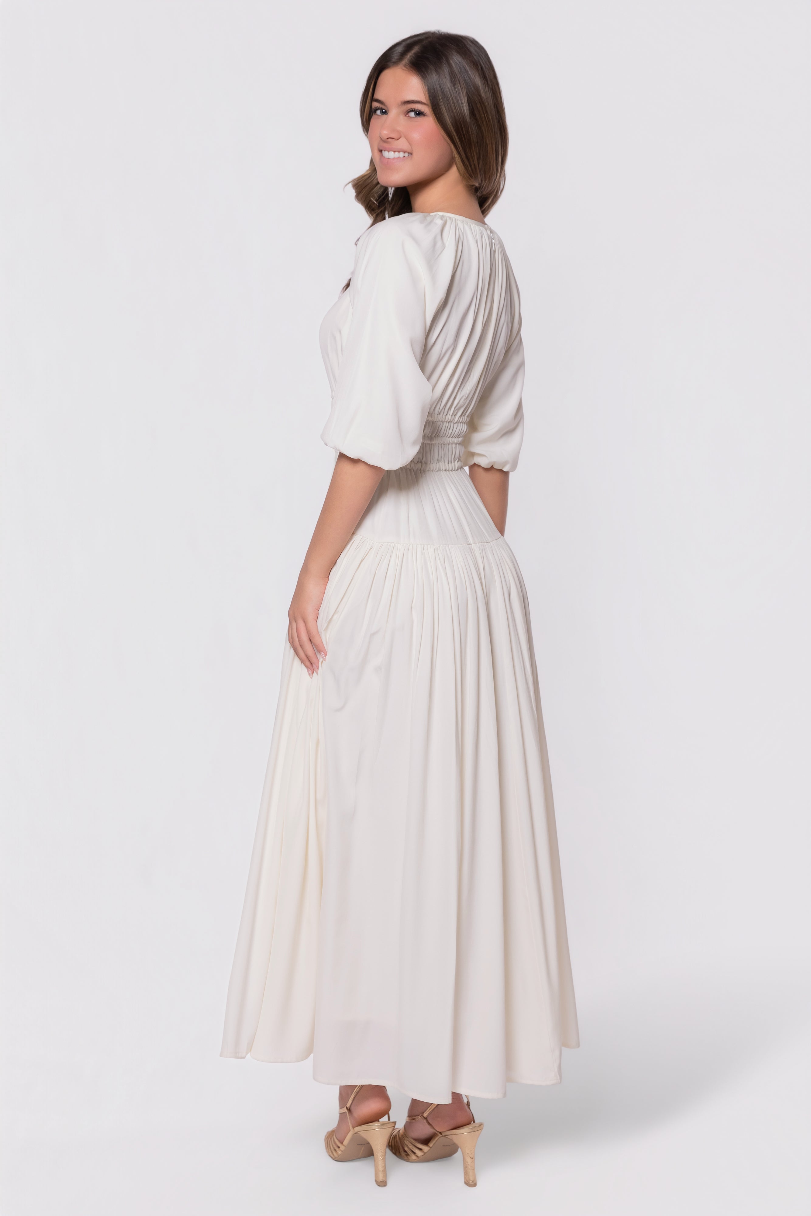 Eleanor Dress (Ivory)