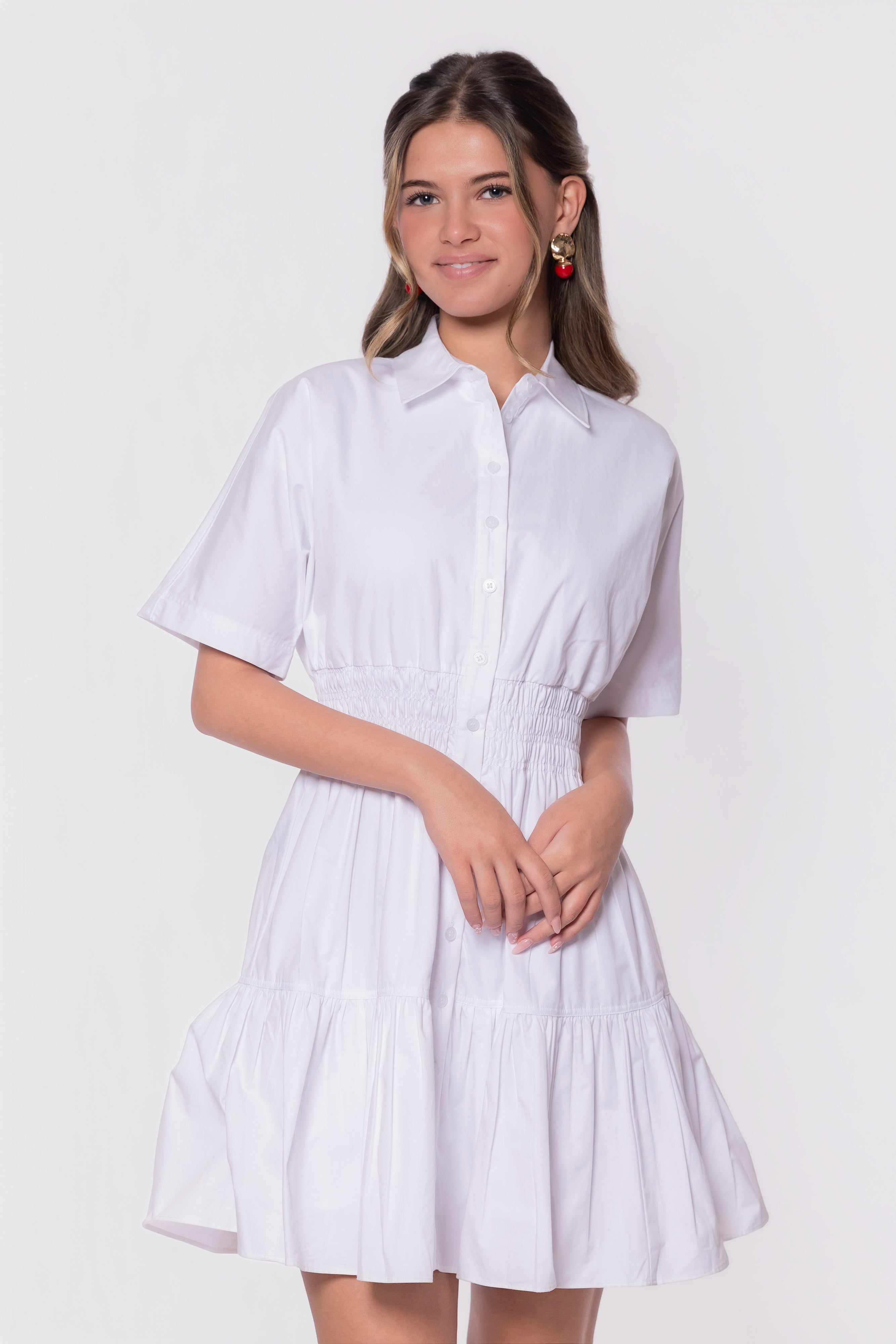 Wrenley Dress 36" (White)