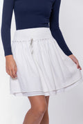 Avery Skirt 20" (Off White)