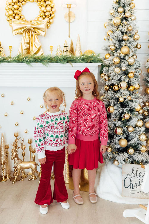 Candy Canes Sweater