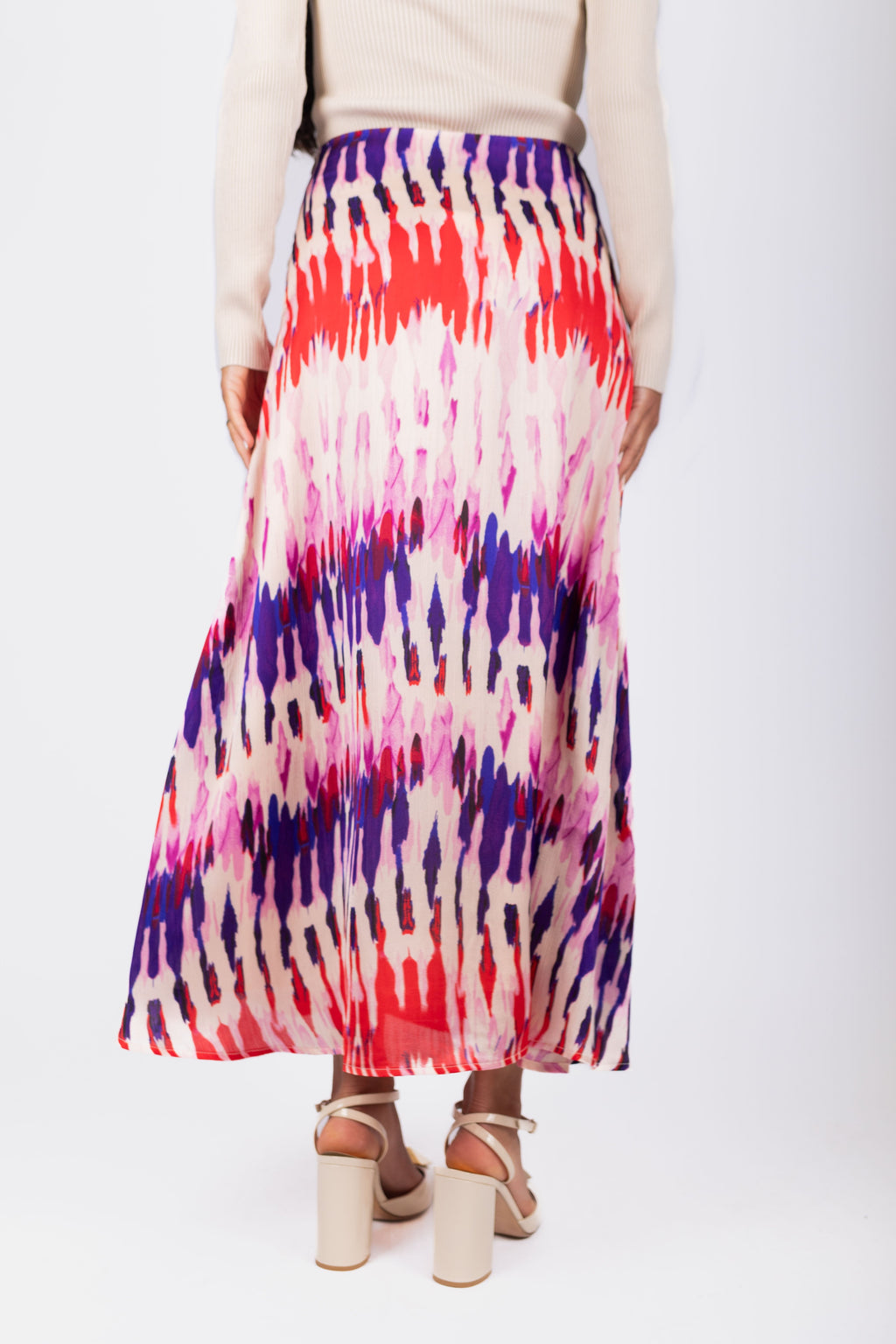 Sylvie Skirt (Purple Multi)