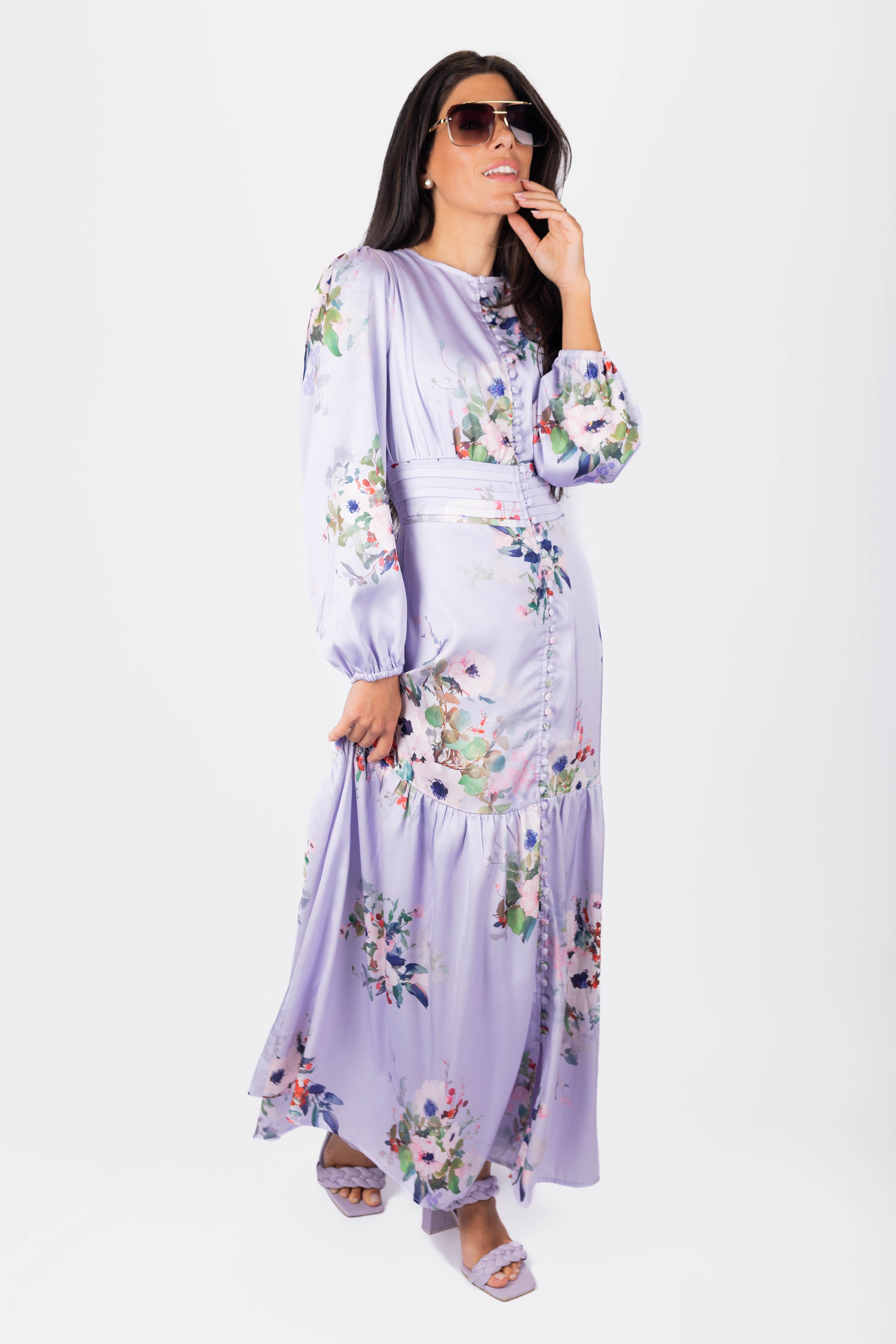 Valentina Dress (Lavender)