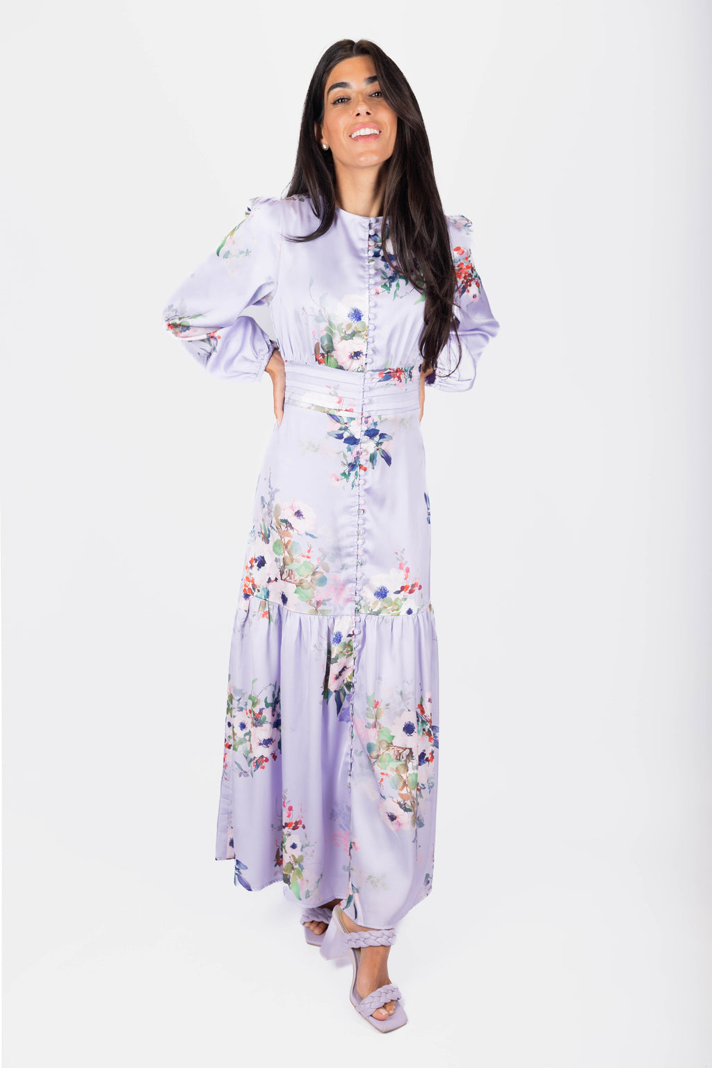 Valentina Dress (Lavender)