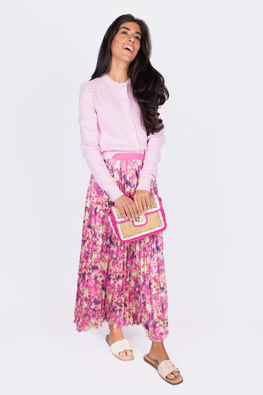 Paige Cardigan (Pink Blush)