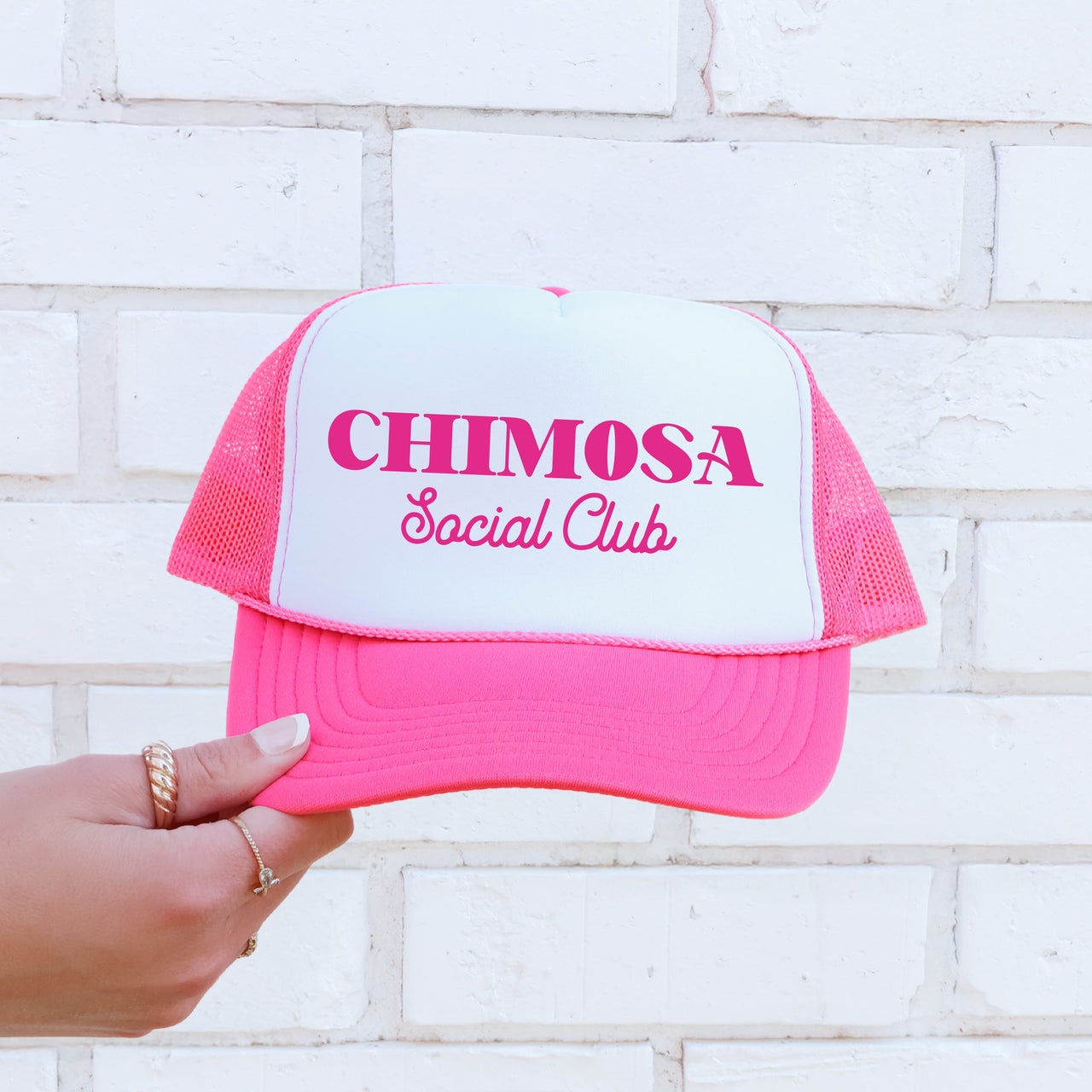 Chimosa Social Club Trucker Hat For Bold Fashion Lovers Everyday Accessory Essentials