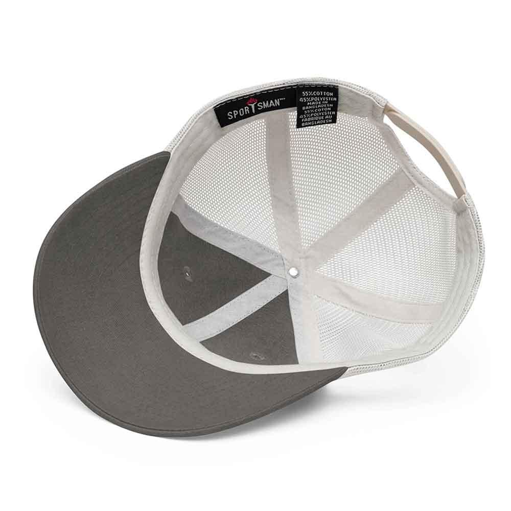 Embroidered Wifey/Hubby Pigment-Dyed Trucker Hat – Anniversary Gift Cap