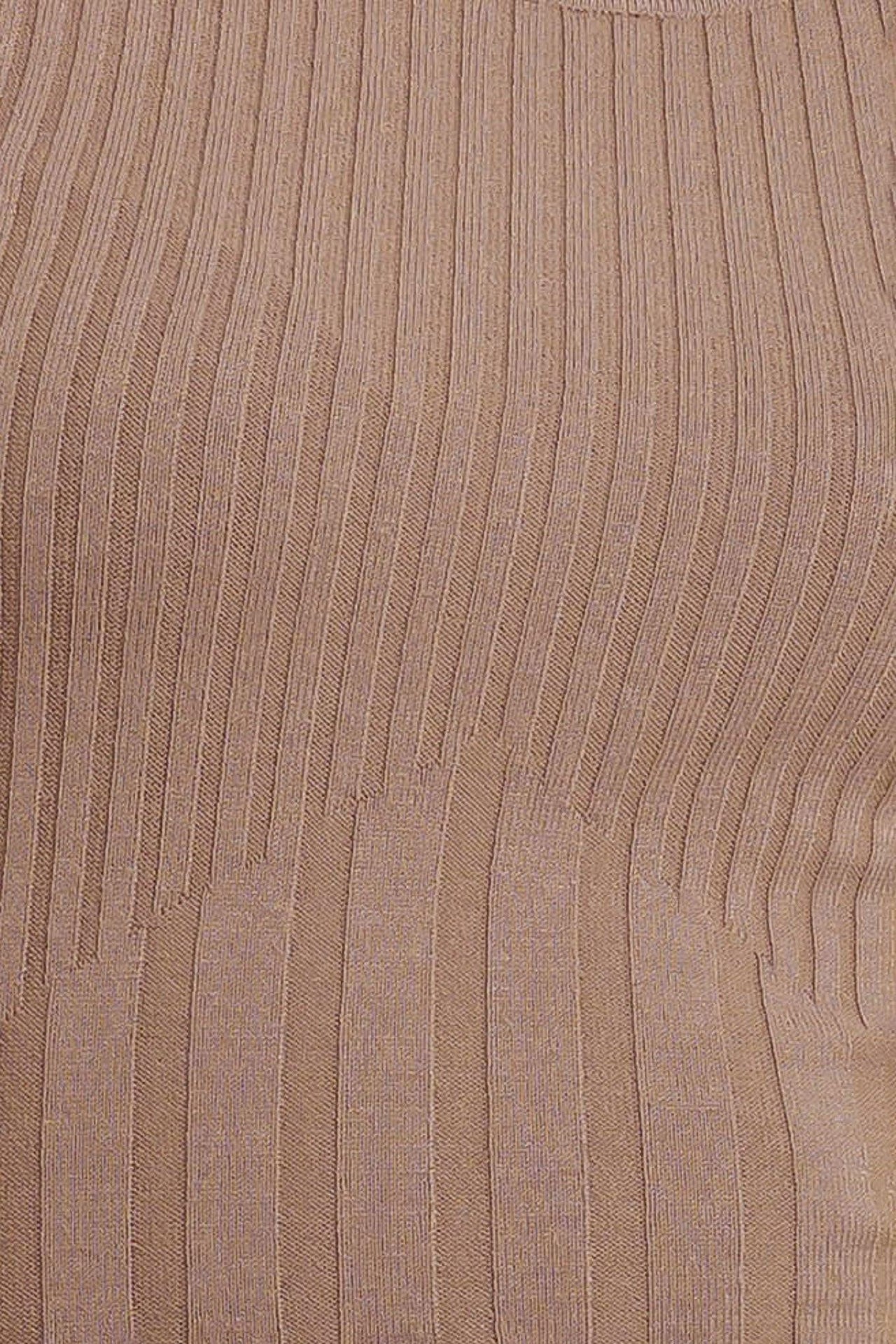 STRUCTURED CHIC SWEATER MIDI DRESS
