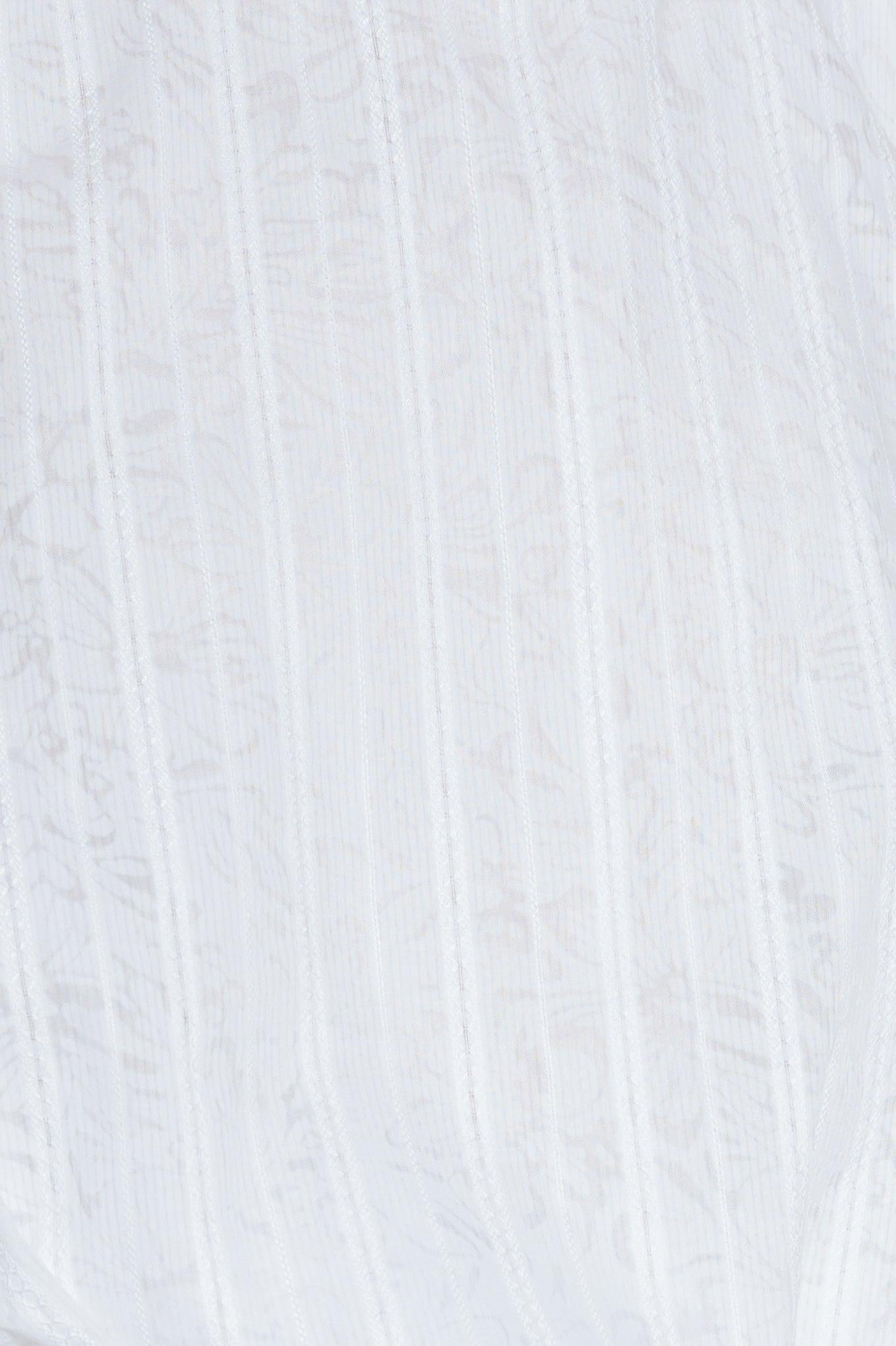 TIMELESS WITH EDGE WOVEN LACE TOP