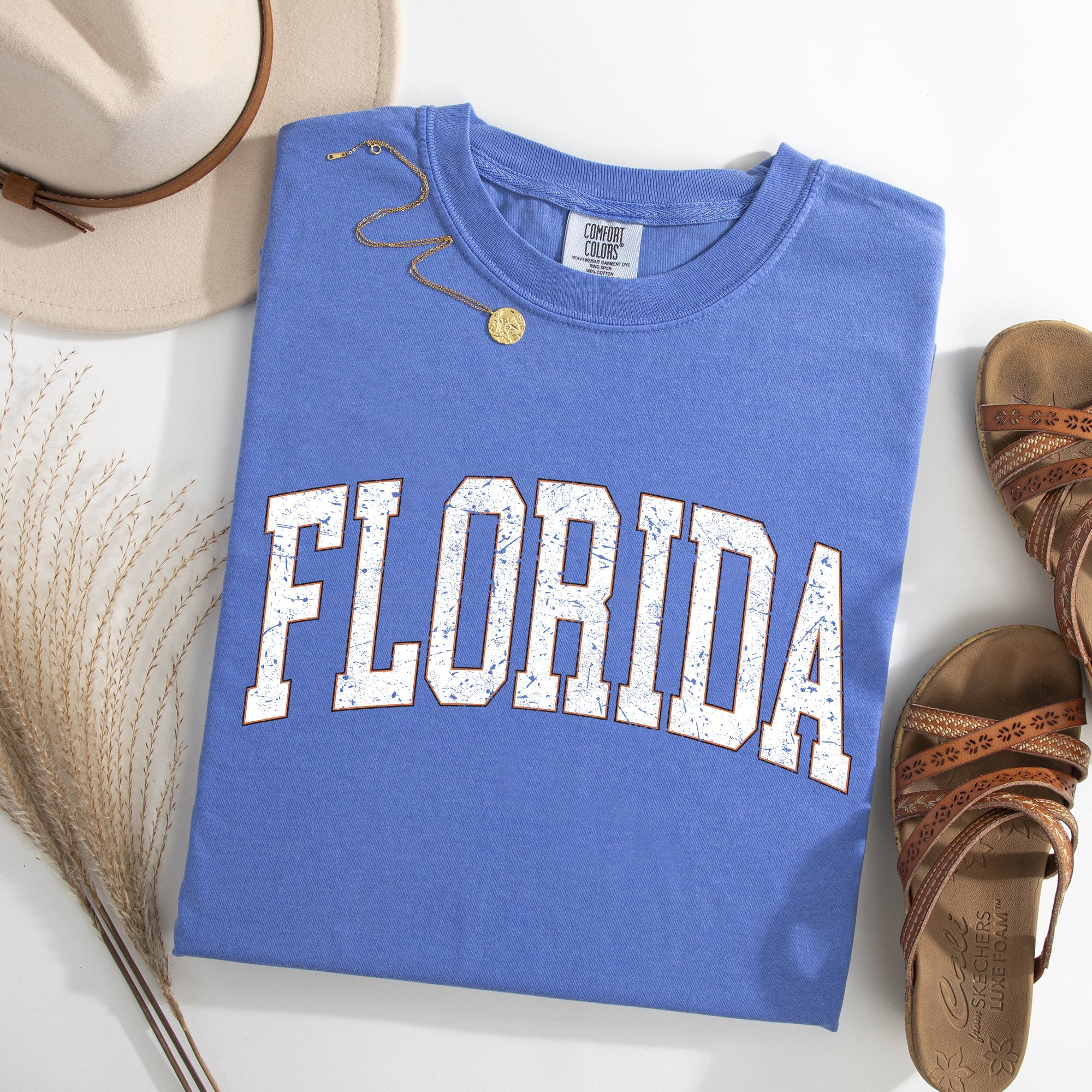 Florida Football State Pride Tailgate Edition Game Day Spirit Comfort Colors Tee