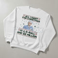 Funny Christmas Crewneck Sweatshirt | "Big Wish & $2 Million" Holiday Humor Top | Hilarious Xmas Gift