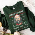Funny Murray Hawkins Ugly Xmas Sweatshirt | Murray Bauman Fan Jumper | Sarcastic Investigator Holiday Crewneck | Stranger Christmas Gift
